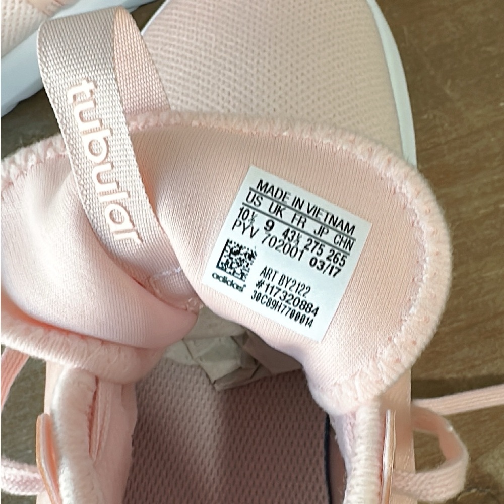 NWT adidas Tubular Viral 2.0 Ice Pink White Sneakers Women’s Sz10.5 9OS-INSPIRED - Picture 9 of 13